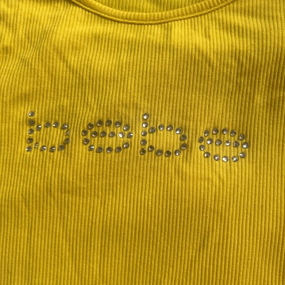 Bebe xl yellow shirt - Picture 2 of 4
